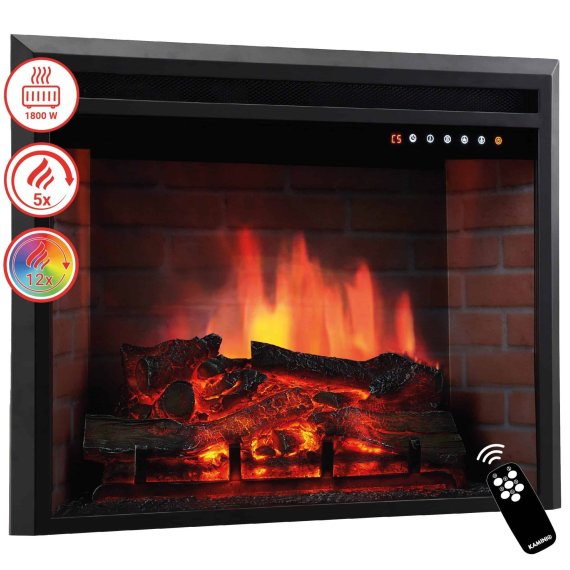 Ηλεκτρική εστία Kaminio Luca 23″