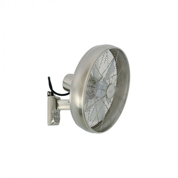 Lucci Air Breeze Wall Fan Brushed Chrome