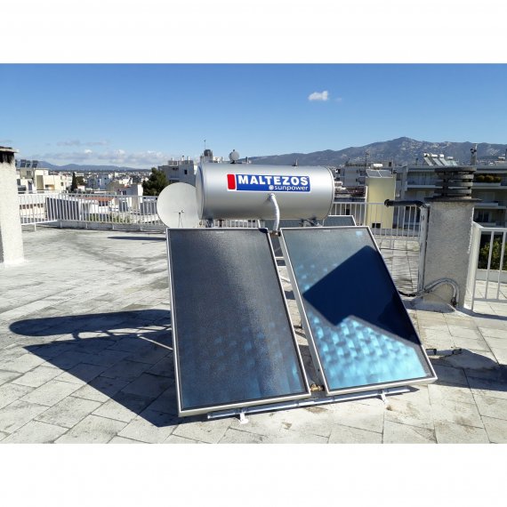 Maltezos Glass Sunpower 160 L / 2Ε / 2 x SAC 90 x 150