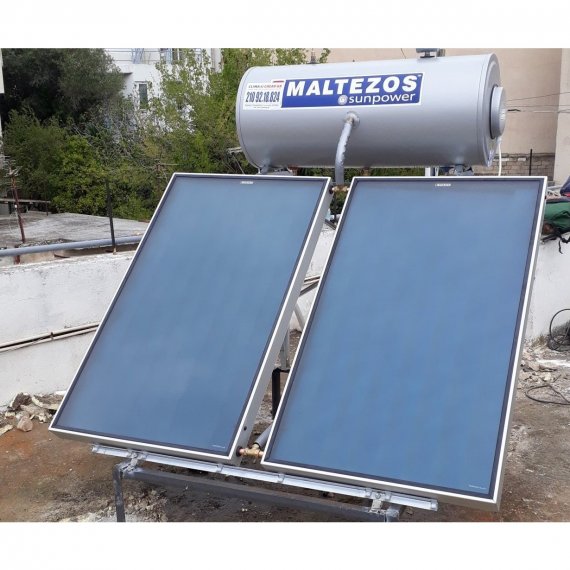 Maltezos Glass Sunpower 160 L / 2Ε / 2 x SAC 90 x 150