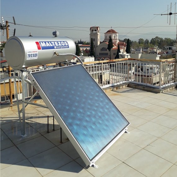 Maltezos Glass Sunpower 160 L / 2Ε / SAC 130 x 150