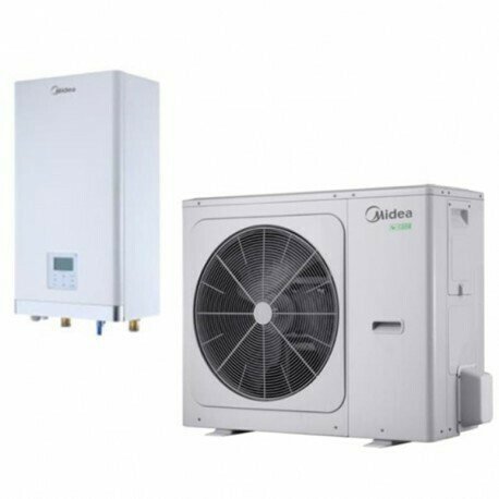 Midea MHA-V10W/D2N8-B Αντλία Θερμότητας 10kW Μονοφασική 60°C Monoblock